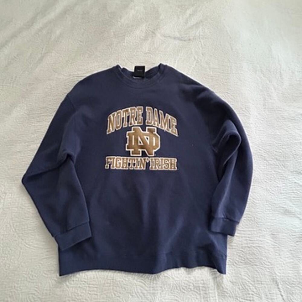 Notre Dame, XL Mens sweatshirt, 90s